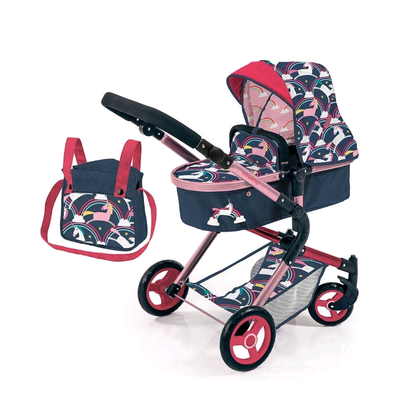 doll deluxe pram unicorn design